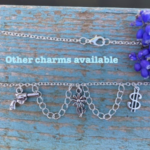 F Scott Fitzgerald&#39;s The Great Gatsby necklace - other charms available