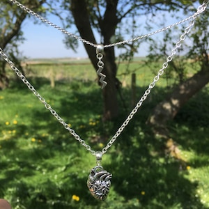 Collier Frankenstein 2 couches de Mary Shelley - Plus de breloques disponibles