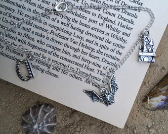 Bram Stoker's Dracula themed anklet - other charms available