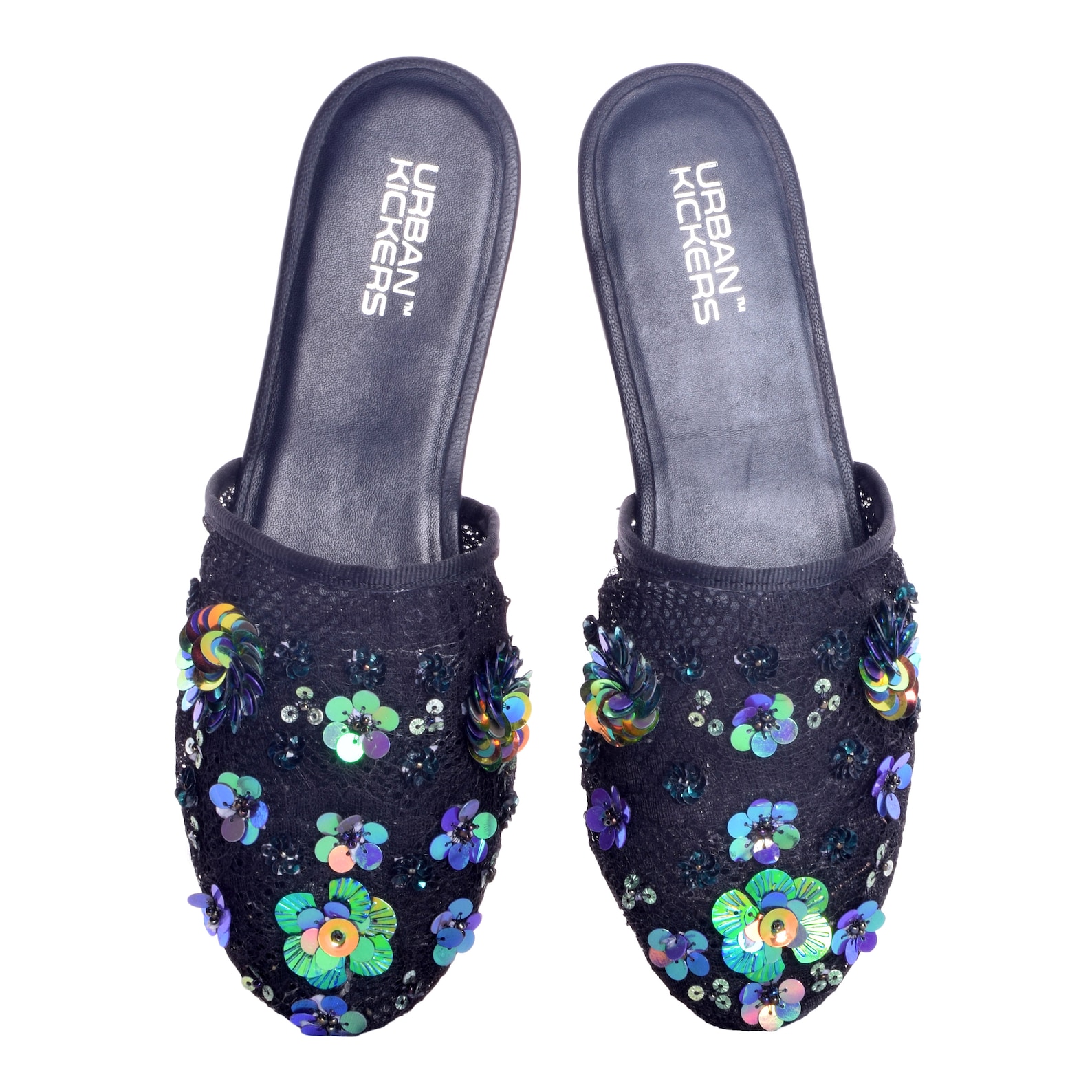 black embroidered ballet flat black embroidered ballet flat