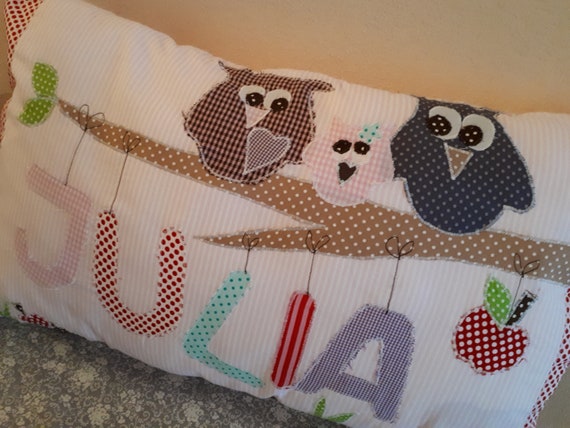 owl baby pillow
