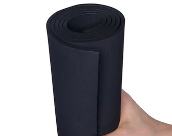 EVA Foam Cosplay - 2mm (1mm to 10mm) - Black or White - 14 x 39 Sheet -  Ultra High Density Craft Foam 85 kg/m3 - by The Foamory