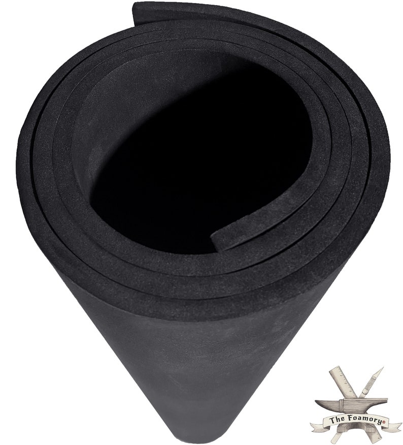 EVA Foam 8mm, 35 X 59 Sheet, Black or White, Ultra High Density 85 Kg