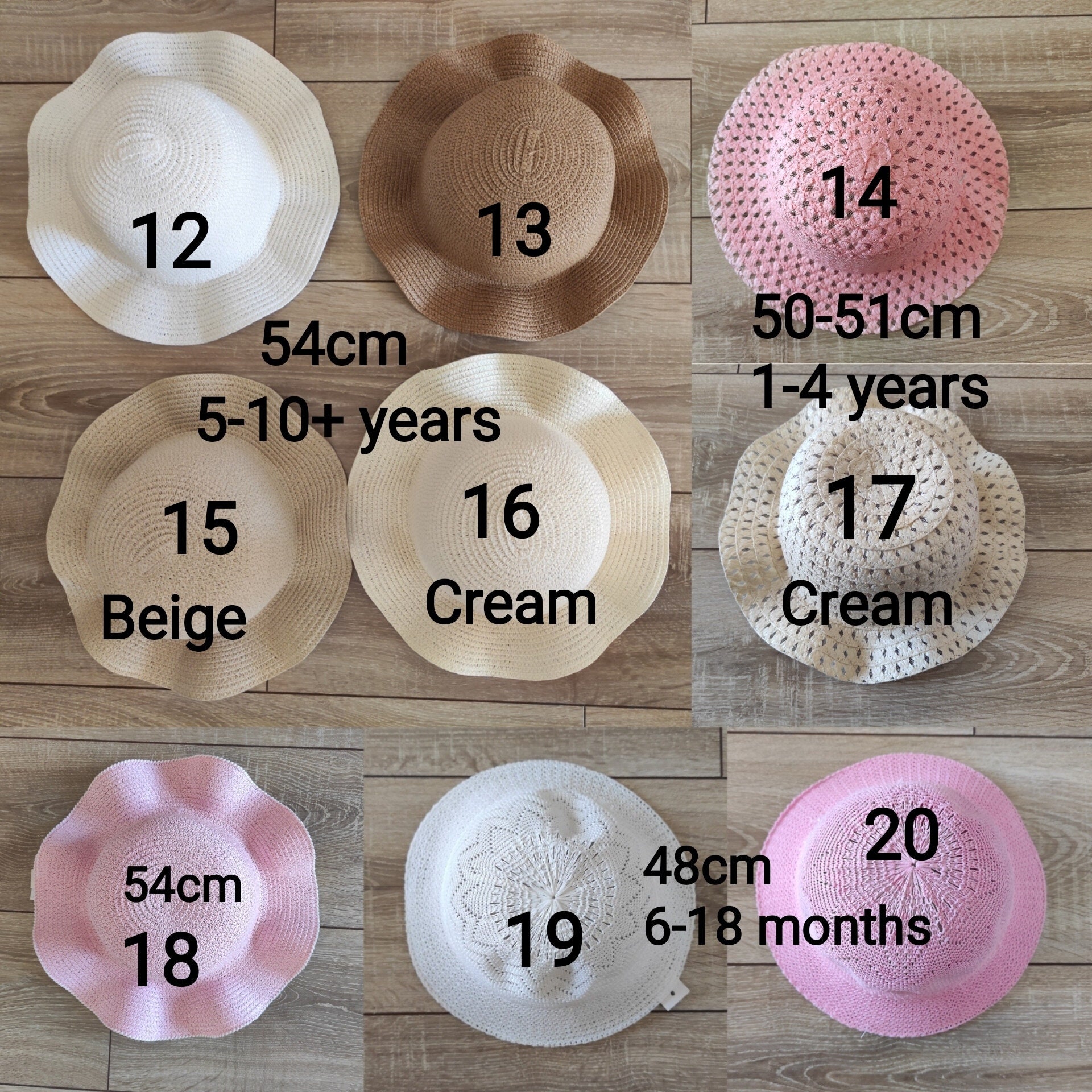 White Straw Hat Baby, Flower Lilac Toddler Hat, Floral Summer Hat