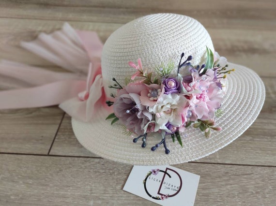 Easter Bonnet Flower Girl, Floral Tea Party Straw Hat, White Baby Floppy Hat, Pink Lilac Derby Bucket Hat, Wedding Toddler, Spring Sun Cap - Etsy Easter Bonnet Flower Girl, Floral Tea Party Straw Hat, White Baby Floppy Hat, Pink Lilac Derby Bucket Hat, Wedding Toddler, Spring Sun Cap - Etsy