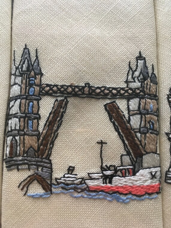 Londen scenes handkerchiefs, Westminster Abbey, H… - image 7