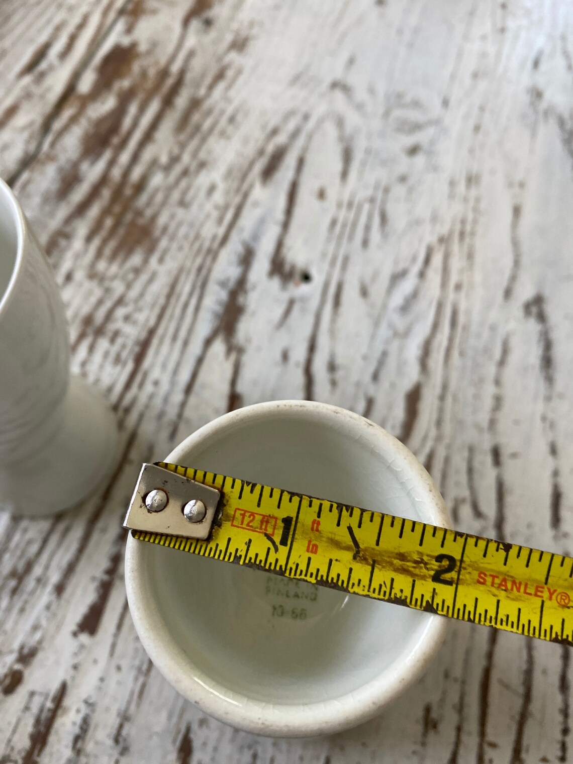 Pair Vintage Arabia Large Egg Cups Etsy