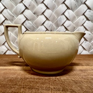 Discontinued Vintage Drabware Wedgewood Barlaston of Etruria Creamer