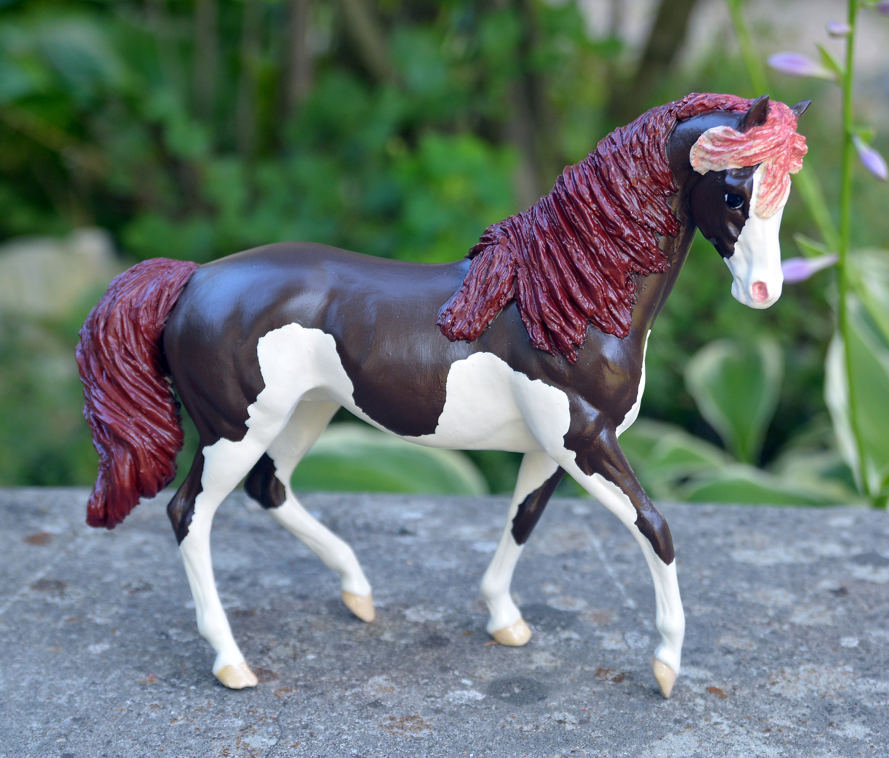 Breyer custom Arabian or dancing horse saddle set