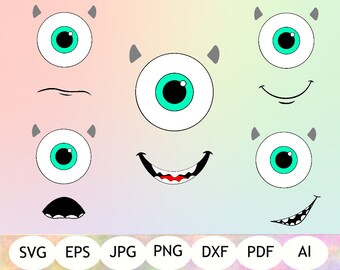 mike wazowski svg etsy