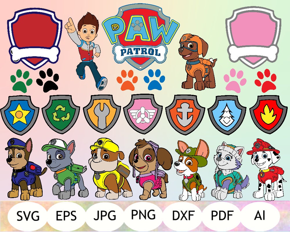 Free Free Paw Patrol Svg Files 726 SVG PNG EPS DXF File