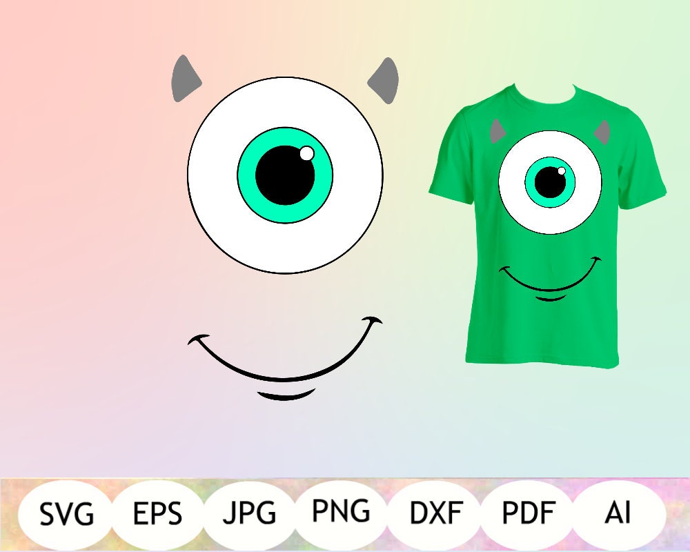 mike-wazowski-face-svg