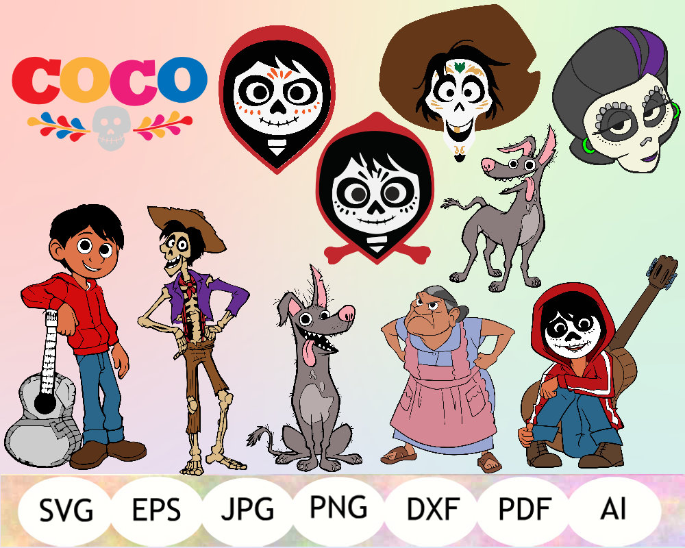 Free Free Disney Coco Svg Free 313 SVG PNG EPS DXF File