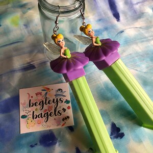 Tinkerbell PEZ Earrings
