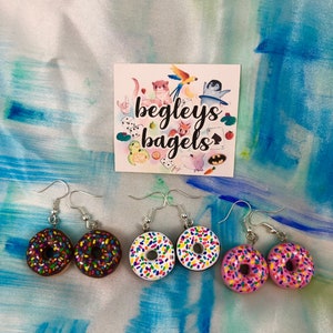 Donut Earrings