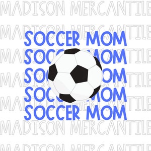 Soccer Mom PNG Digital Download Design | Sublimation File
