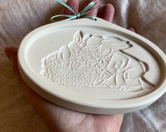 Storybook Style, Vintage Longaberger 1995 Limited Easter Cookie Mold, Chocolate Mold