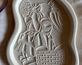 Storybook Style, Vintage Longaberger, 1996 Easter Cookie, Chocolate Mold