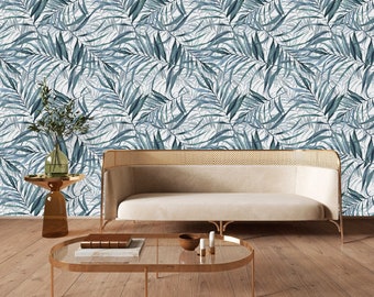 Leaves Wallpaper-Peel and Stick Wallpaper-Wall Mural- Self Adhesive Wallpaper Pre-Pasted Wallpaper