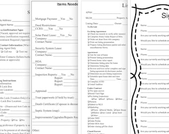 Paquete de listado de bienes raíces