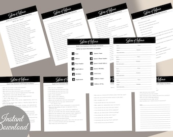 Hoja de trabajo de esfera de influencia para agentes inmobiliarios