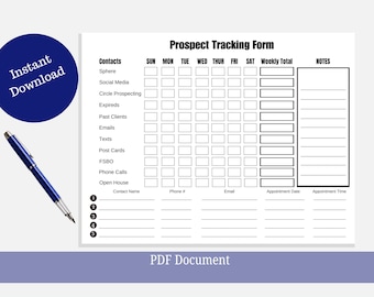 Formulario de seguimiento de prospectos para agentes inmobiliarios