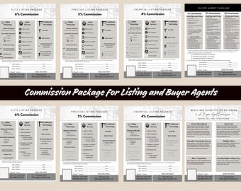 Comisión de Bienes Raíces: Servicios para compradores y agentes inmobiliarios