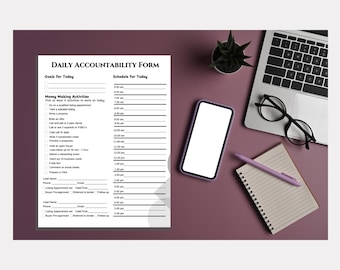Formulario de rendición de cuentas diaria