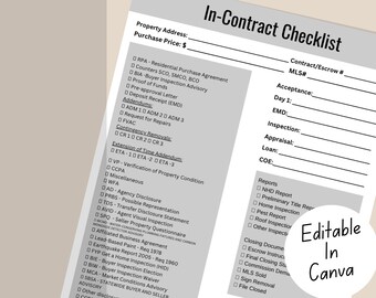 Lista de verificación dentro del contrato para coordinadores de transacciones