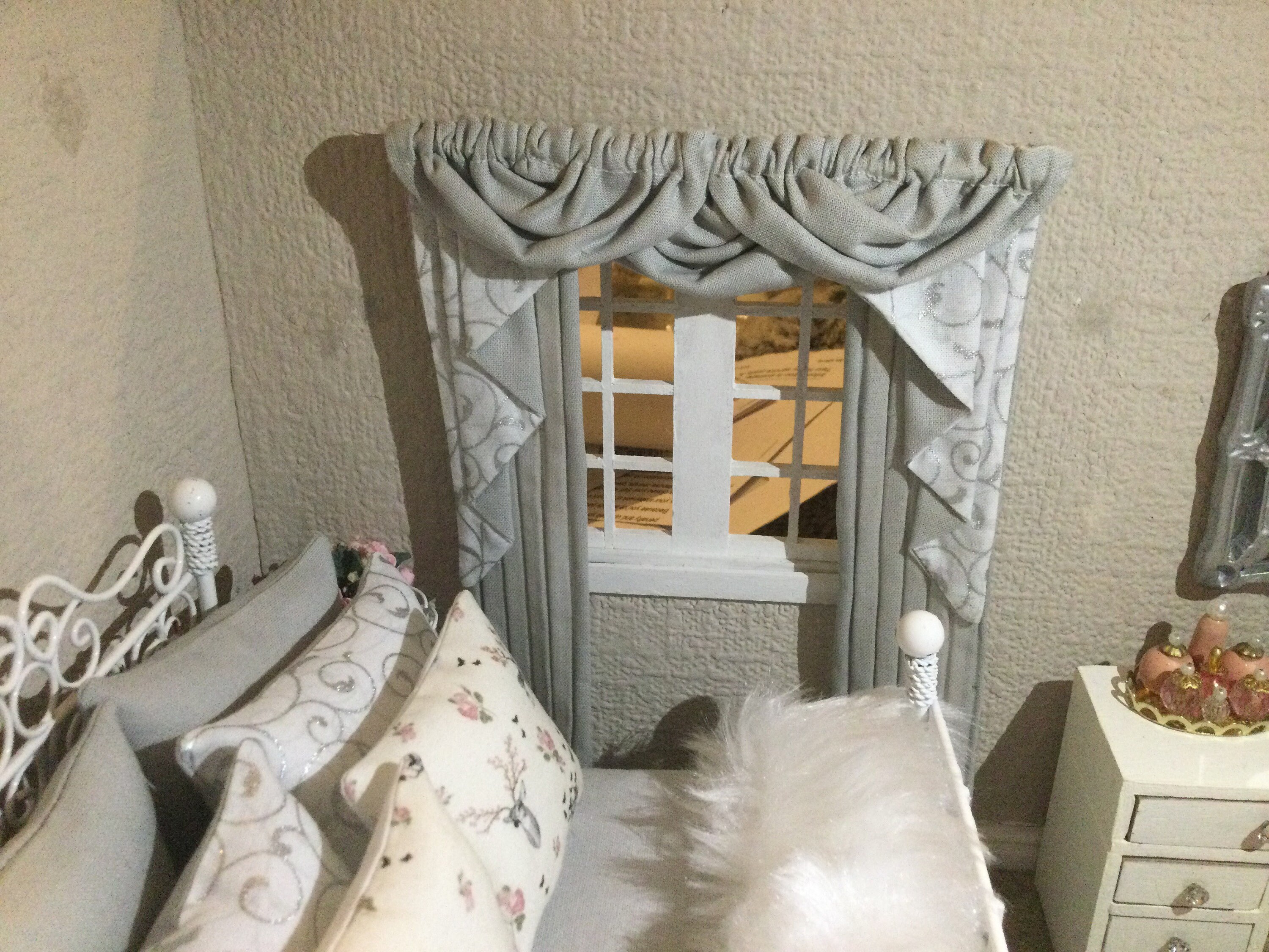 Doll House Bedding Set Winter Wonderland Theme in Grey and Etsy UK