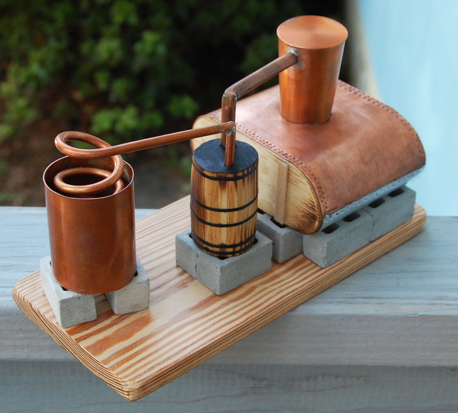 DELUXE Copper Moonshine Submarine Pot Liquor Still Replica Etsy