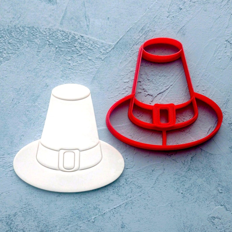 Party Cookies Thanksgiving Cookies Pilgrim Hat combined 1-piece Multisize Cookie Cutter