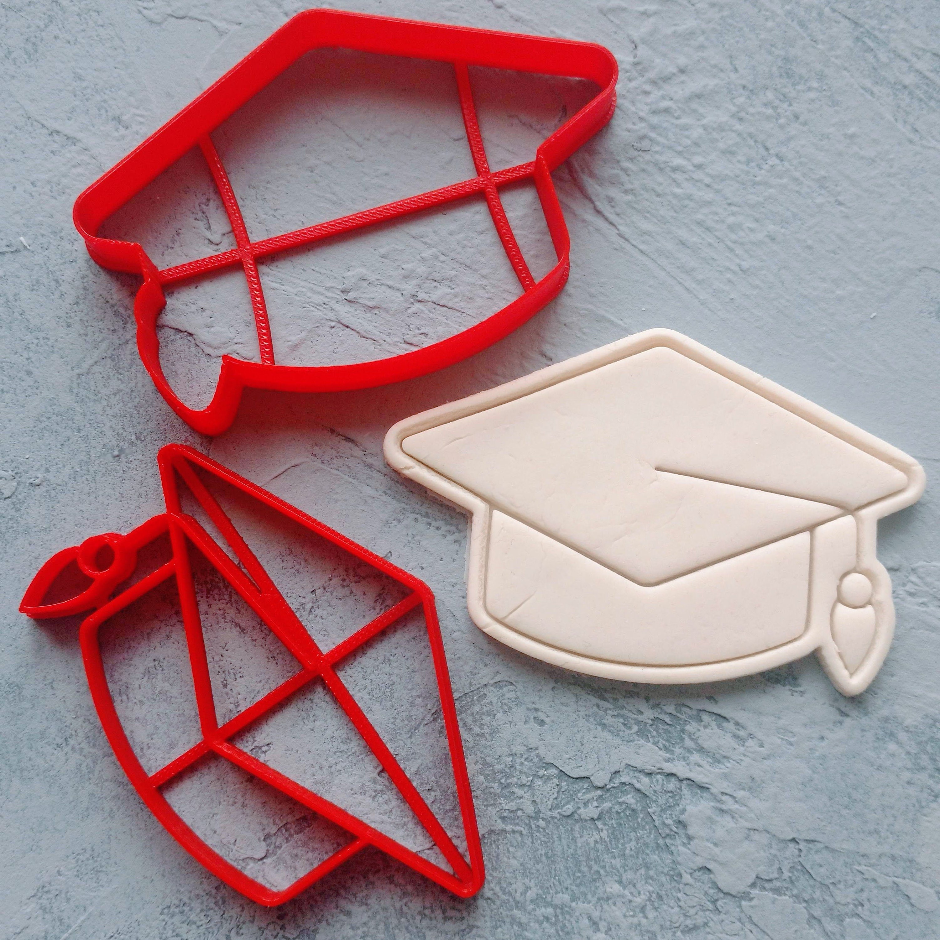 Graduation Cap 2piece Multisize Cookie Cutter Graduation Etsy