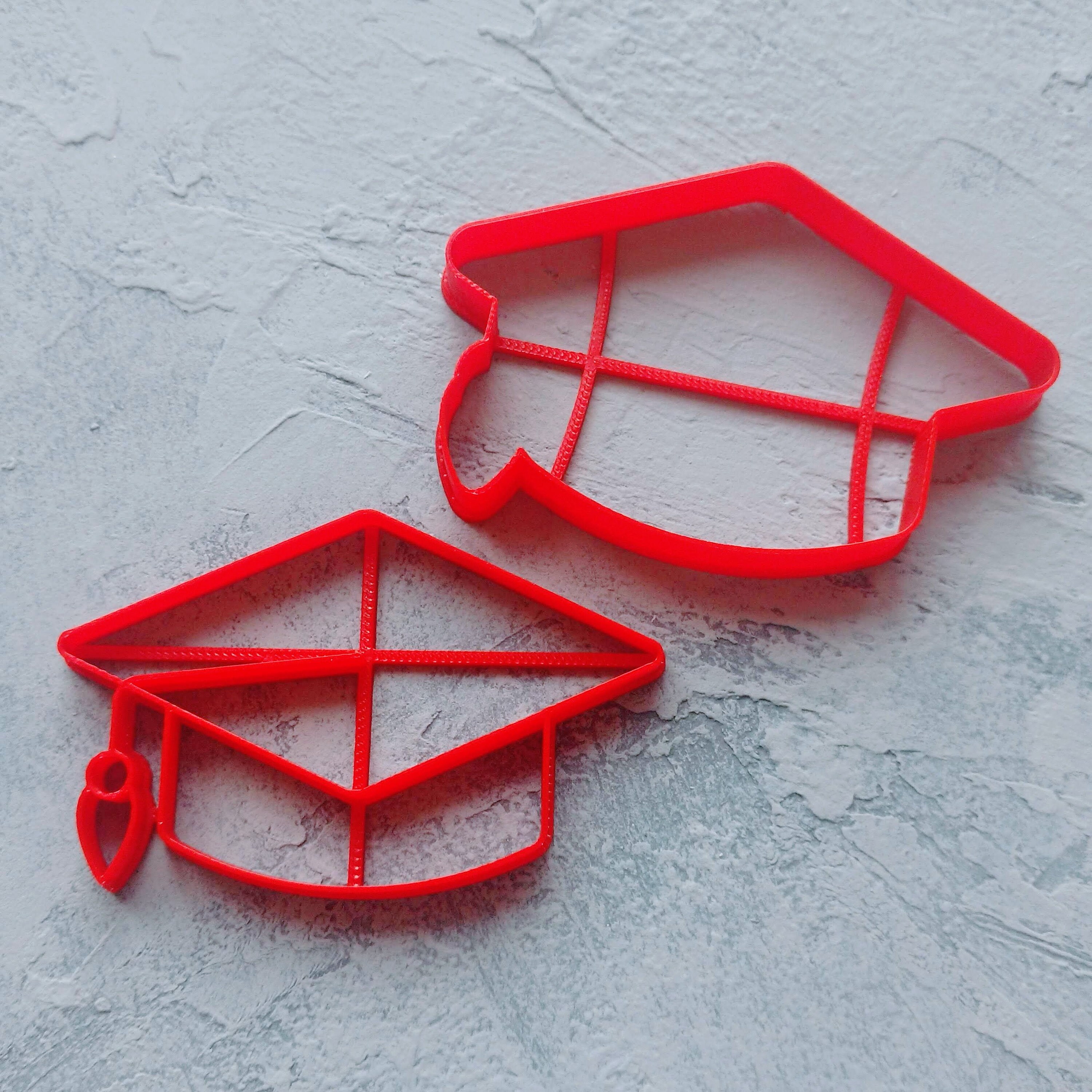 Graduation Cap 2piece Multisize Cookie Cutter Graduation Etsy