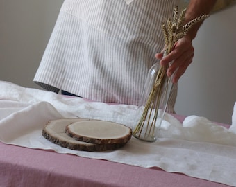 Pure linen table runners for any occasion - Stonewashed linen runner - Handmade linen table runners - Available in many sizes and colors