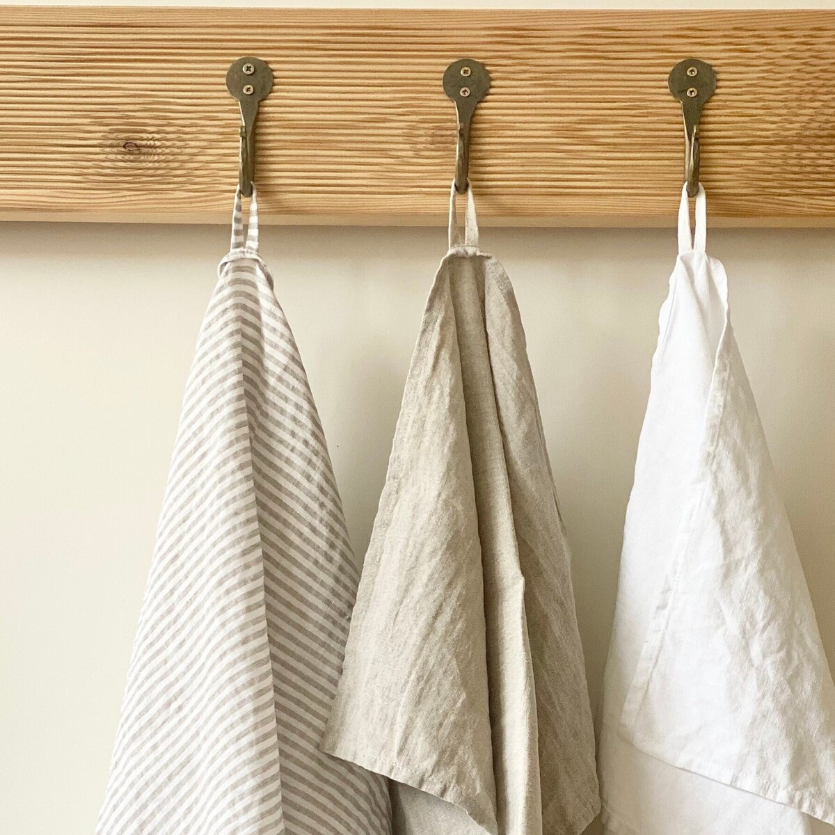 Linen Tea Towels - Set of 3