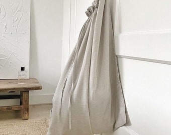 Laundry Bags - Linen Storage Bag - Linen Laundry - Natural Linen clothing Bag - Washed Soft Laundry Bag - Linen Gift - Linen Toys Bag