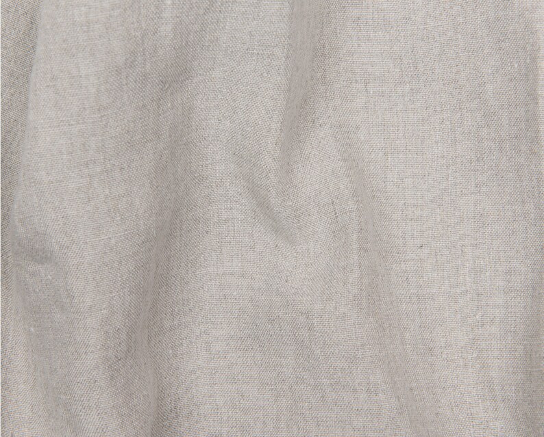 Natural Linen Pillowcase, Soft Stonewashed Linen, Envelope Closure, Natural Linen Bedding, Linen Pillow Cover image 5