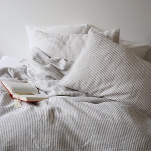 Linen bedding SET - Linen Duvet Cover and 2 pillowcases - Queen King Double Custom - Soft linen bedding - Many colors