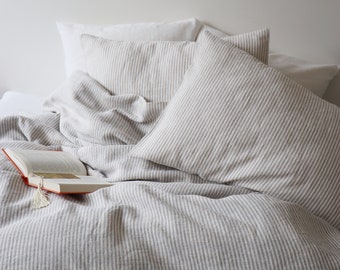 Linen bedding SET - Linen Duvet Cover and 2 pillowcases - Queen King Double Custom - Soft linen bedding - Many colors
