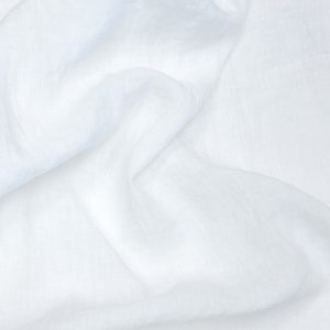White Linen Crop Top. Loose Linen Top. Open Back Linen Crop Top. Elegant Linen Top. Linen Blouse. Handmade Linen Clothes For Women. image 5
