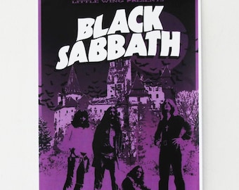 Rock Poster Black Sabbath Details about / Black Sabbath Concert Poster Vintage Music Poster