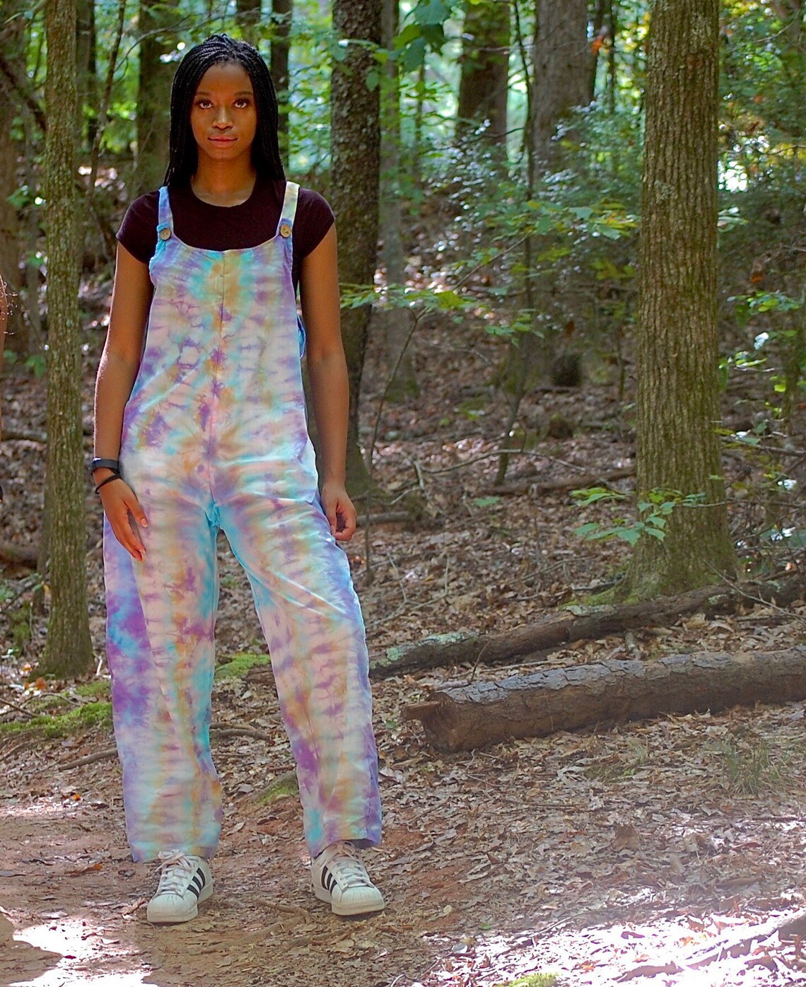 Handmade Tie Dye Overalls Handmade Boho Overalls Hippie | Etsy