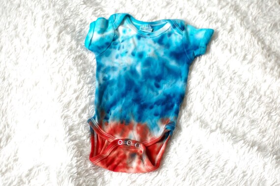 navy blue baby onesie