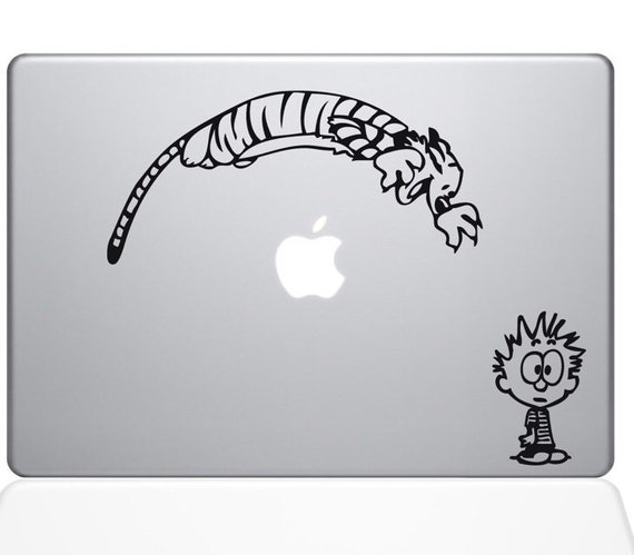calvin and hobbes macbook sticker calvin and hobbes macbook sticker