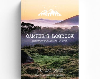 Camping-Reise-Tagebuch für Wohnwagen PERSONALISIERBAR Ringbuch DIN A5