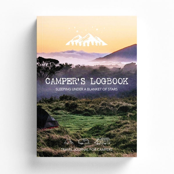 Camper's Logbook - Motorhome Logbook | Camping diary for travelling with the caravan motorhome tent | DIN A5 Paperback