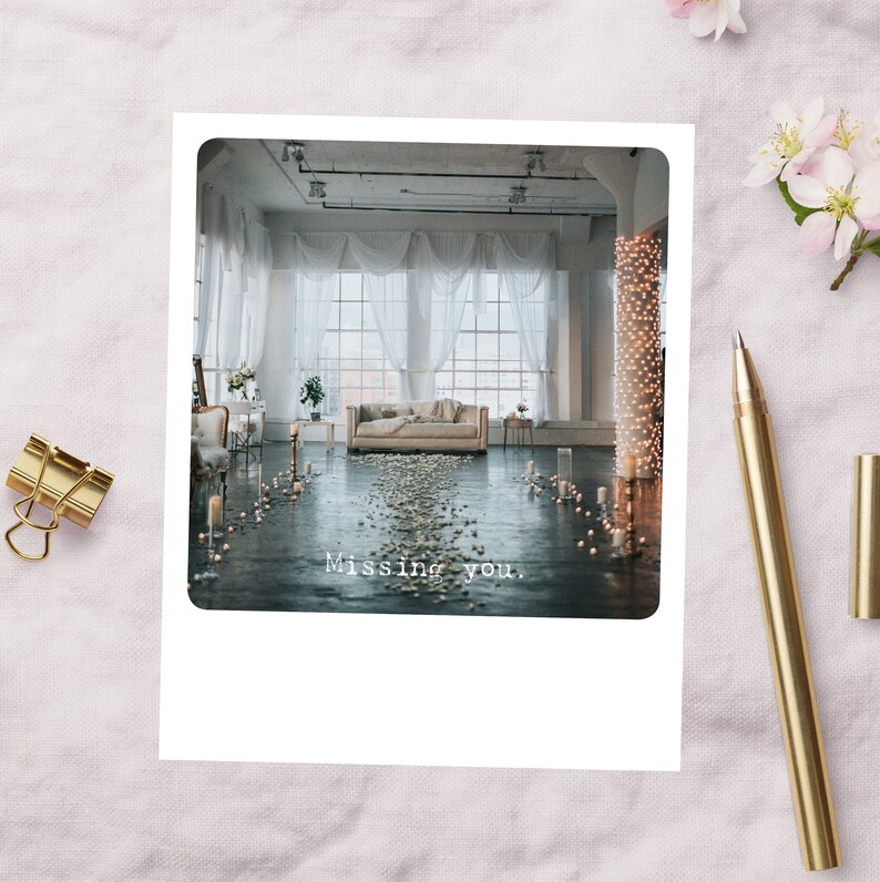 Postcard Missing you