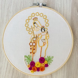 Our Lady of Good Health Digital Embroidery Kit