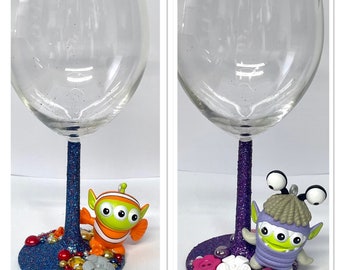 Character wine glass - Alien - Toy story